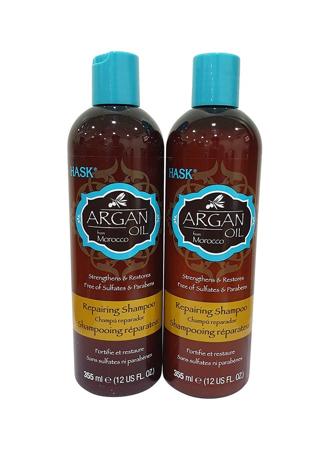 Pack Of 2 Argan Shampoo 355ml