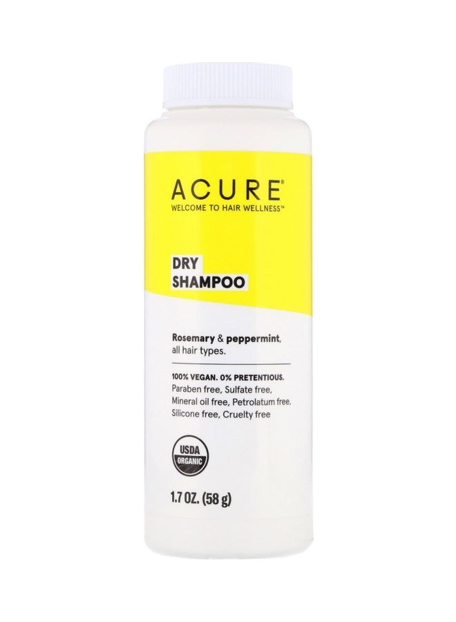 Rosemary And Peppermint Dry Shampoo 58grams