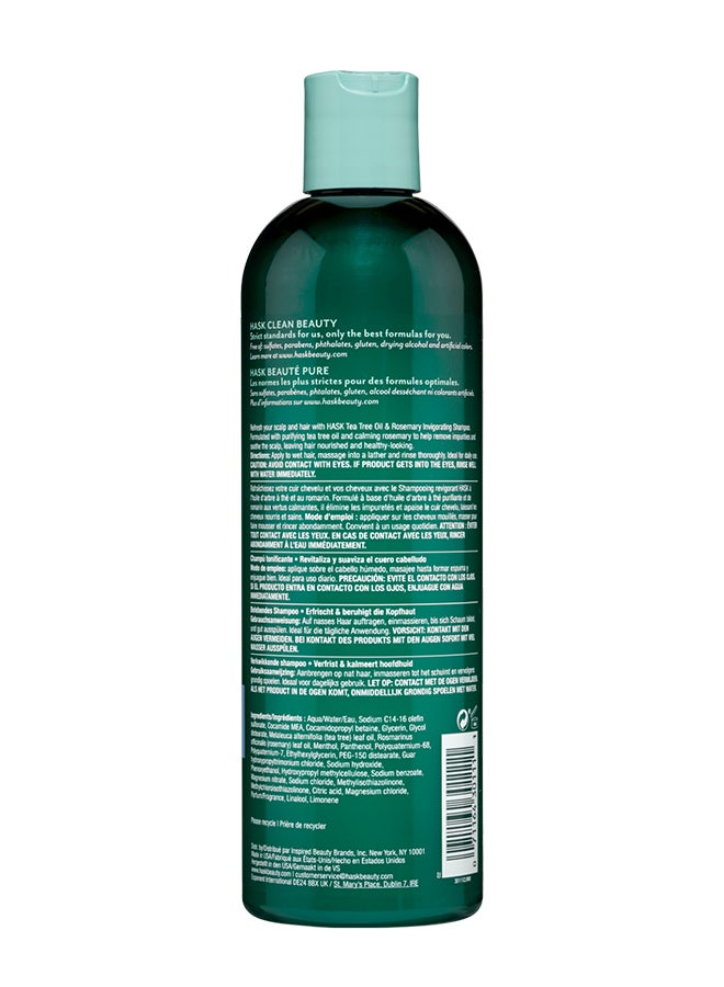 Tea Tree Oil & Rosemary Shampoo 355ml