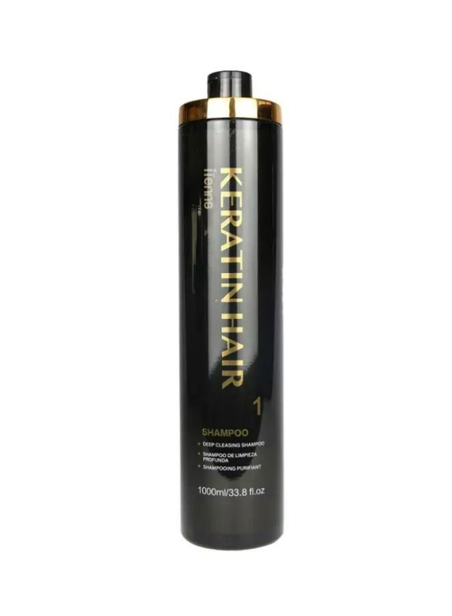 Keratin Treatment Natural hair keratin straightening brazilian Shampoo 1000 ML