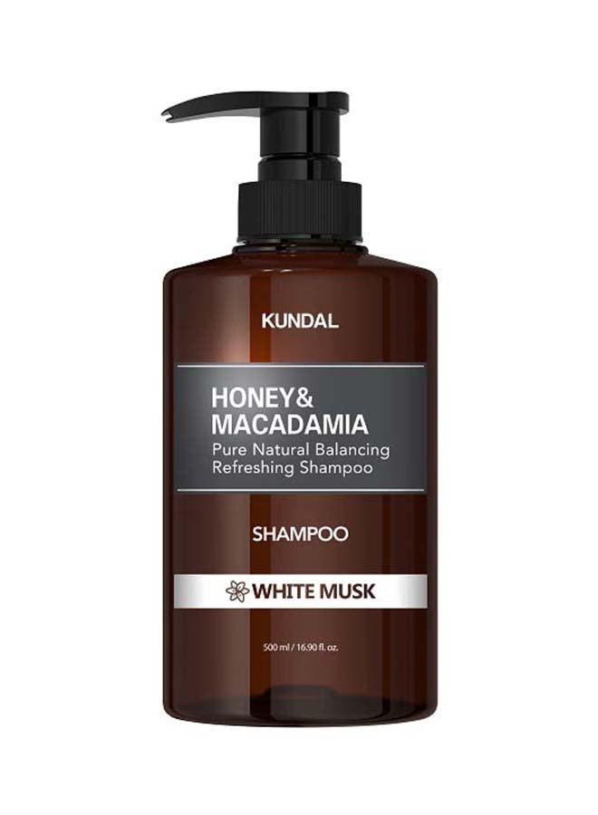 Honey & Macadamia Pure Natural Balancing Refreshing Shampoo White Musk 500grams