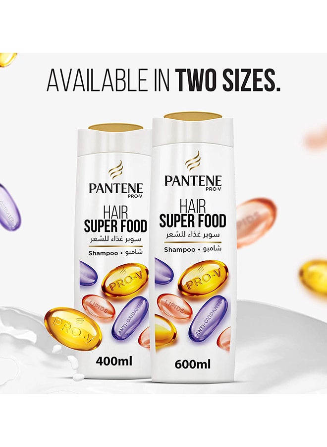 Hair Super Food 3 Minute Miracle Conditioner With Shampoo 600ml + 200ml Pack of 2