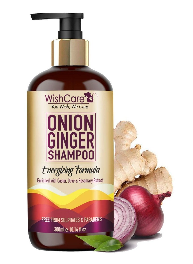 Onion Ginger Shampoo Onion Shampoo For Hair Fall 300ml