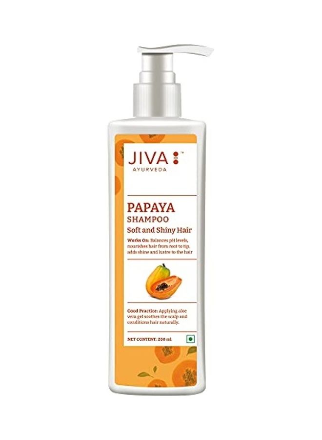Pack Of 2 Ayurveda Papaya Shampoo Multicolour 400ml