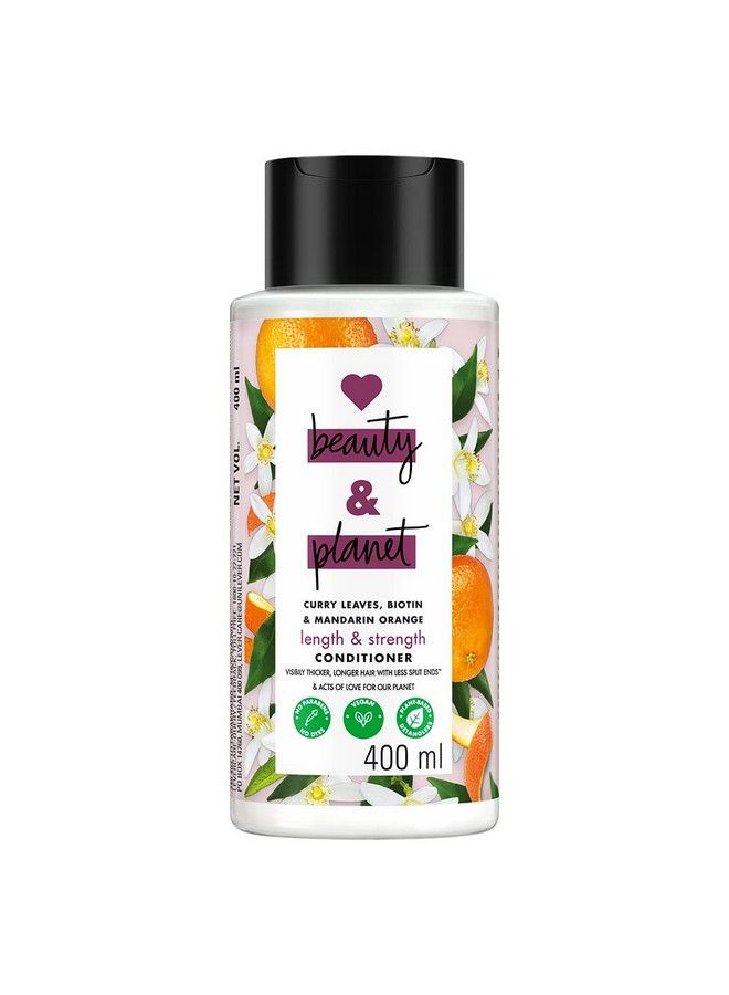 Curry Leaves Biotin & Mandarin Paraben Free Conditioner For Long & Strong Hair 400Ml