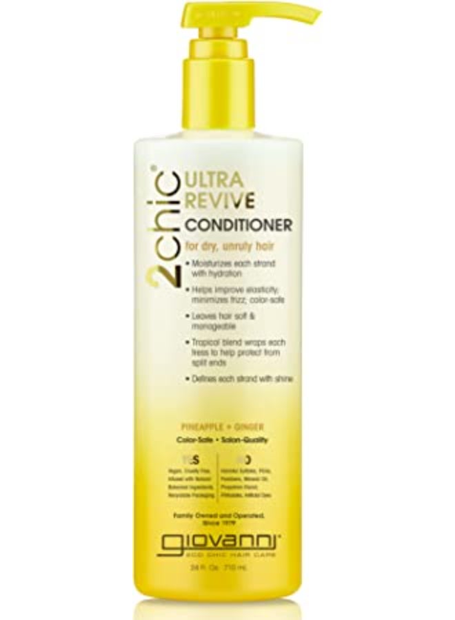 2chic Ultra-Revive Pineapple & Ginger Conditioner 710ml