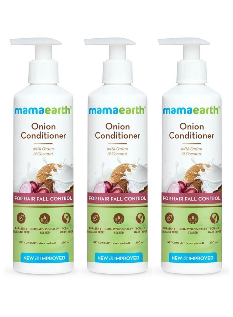 Onion Conditioner 250ml, pack of 3