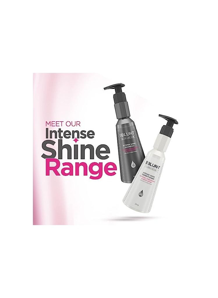 BBLUNT Intense Shine Conditioner with Rice and Silk Protein