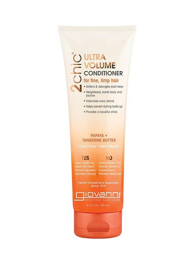 2Chic Ultra Volume Conditioner Tangerine Butter + Papaya 250ml