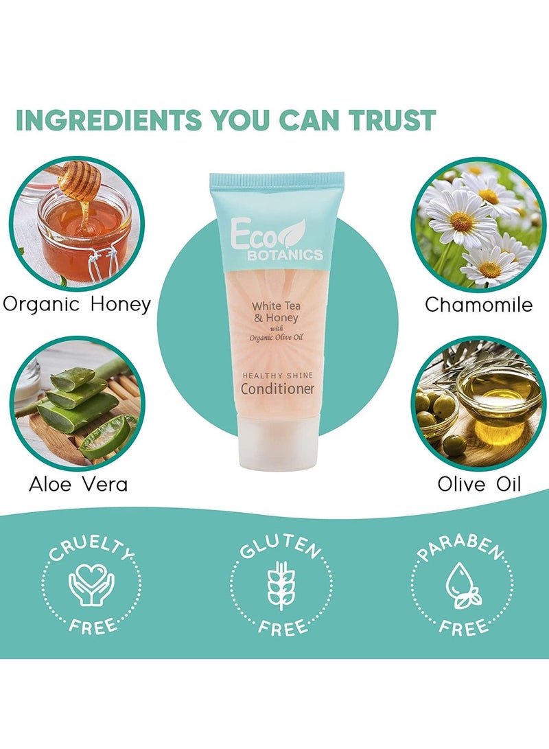 Bulk Set Transparent Travel-Size Hotel Amenities Flip Cap Conditioner 30ml