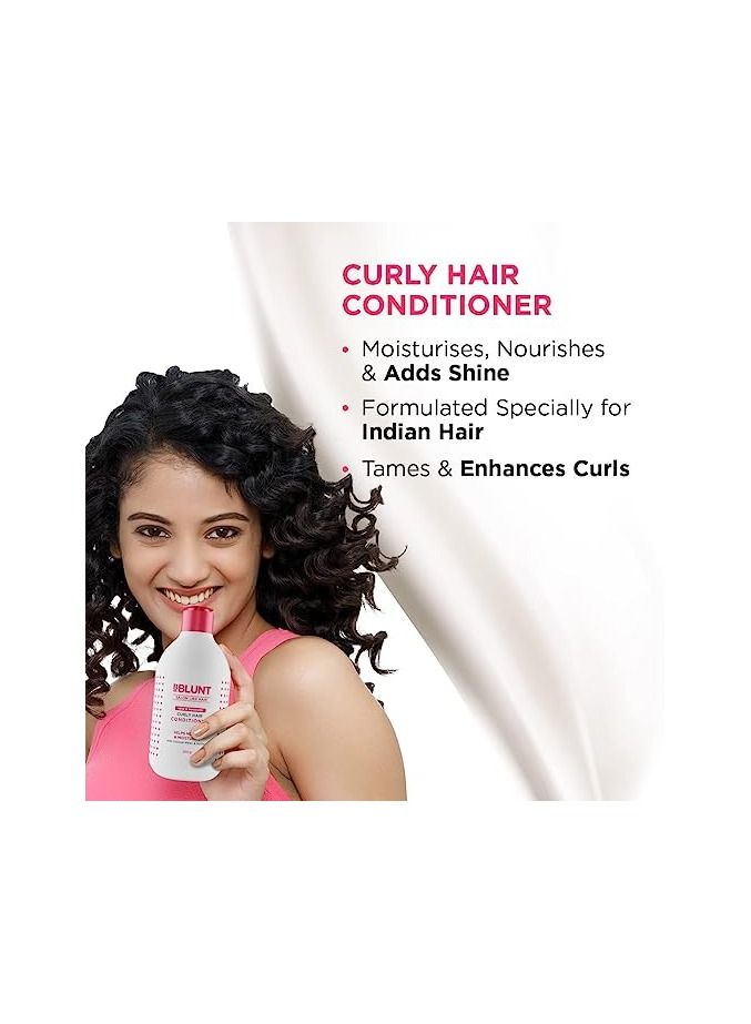 BBLUNT Curly Hair Conditioner with Coconut Water and Jojoba Oil 250 ML