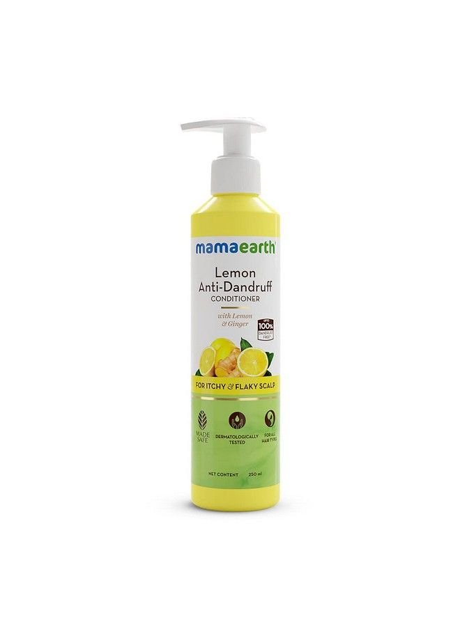 Lemon Antidandruff Conditioner With Lemon & Ginger For Soft & Smooth Hair 250 Ml