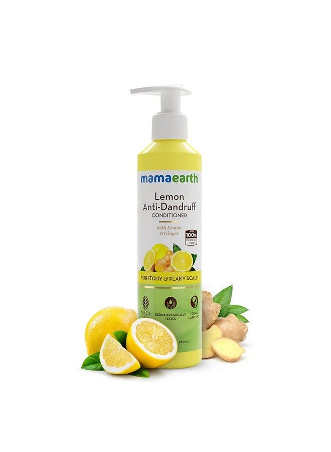 Lemon Antidandruff Conditioner With Lemon & Ginger For Soft & Smooth Hair 250 Ml