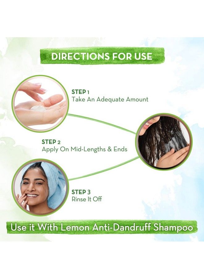 Lemon Antidandruff Conditioner With Lemon & Ginger For Soft & Smooth Hair 250 Ml