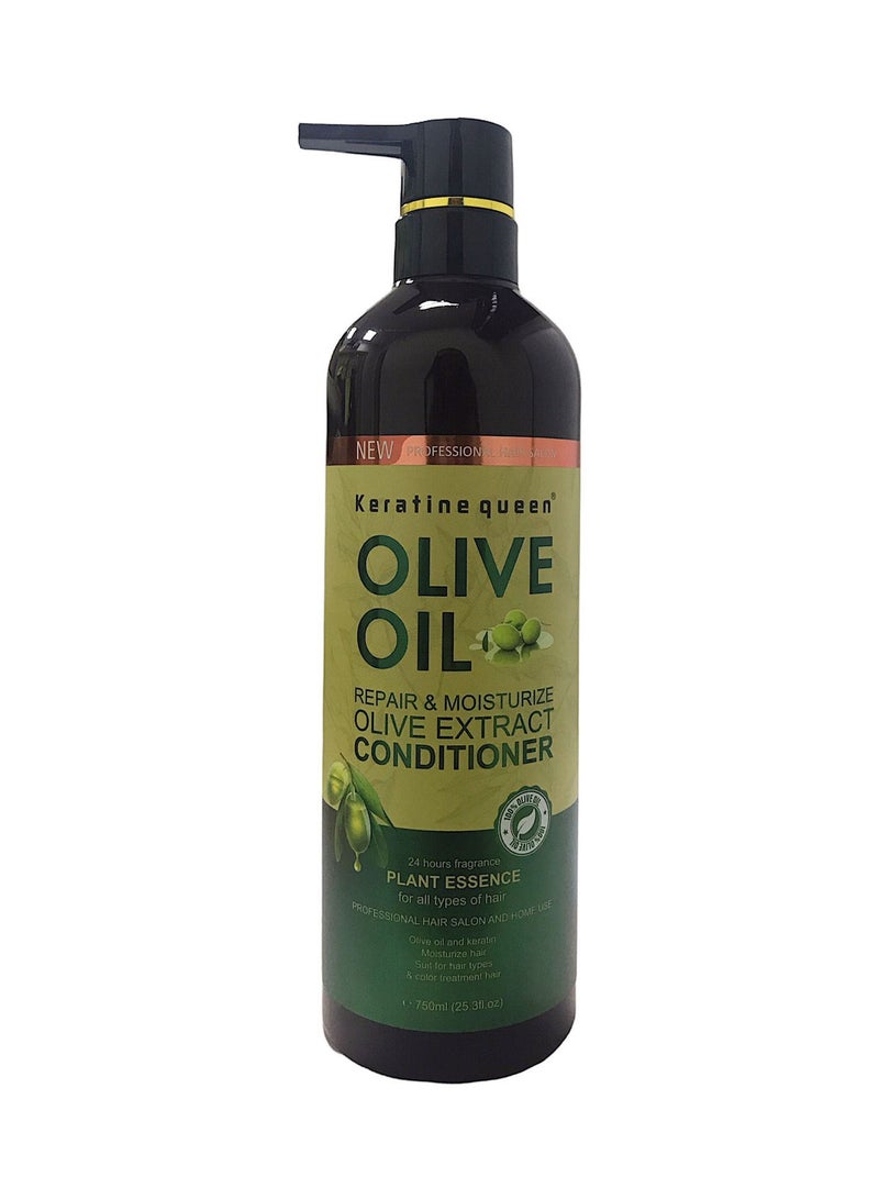 Keratine Queen Olive Oil Repairing & Moisturizing Conditioner 750ml