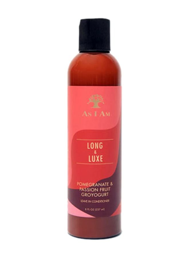 Naturally Long & Luxe Pomegranate Passion Fruit Groyogurt Leave In Conditioner