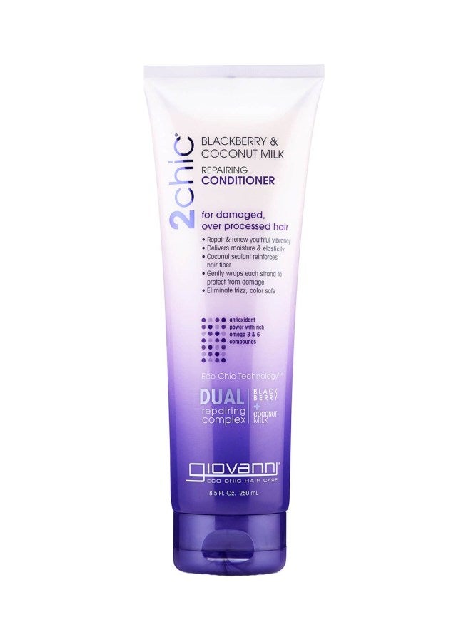 2chic BlackBerry And Coconut Oil Repairing Conditioner 250ml