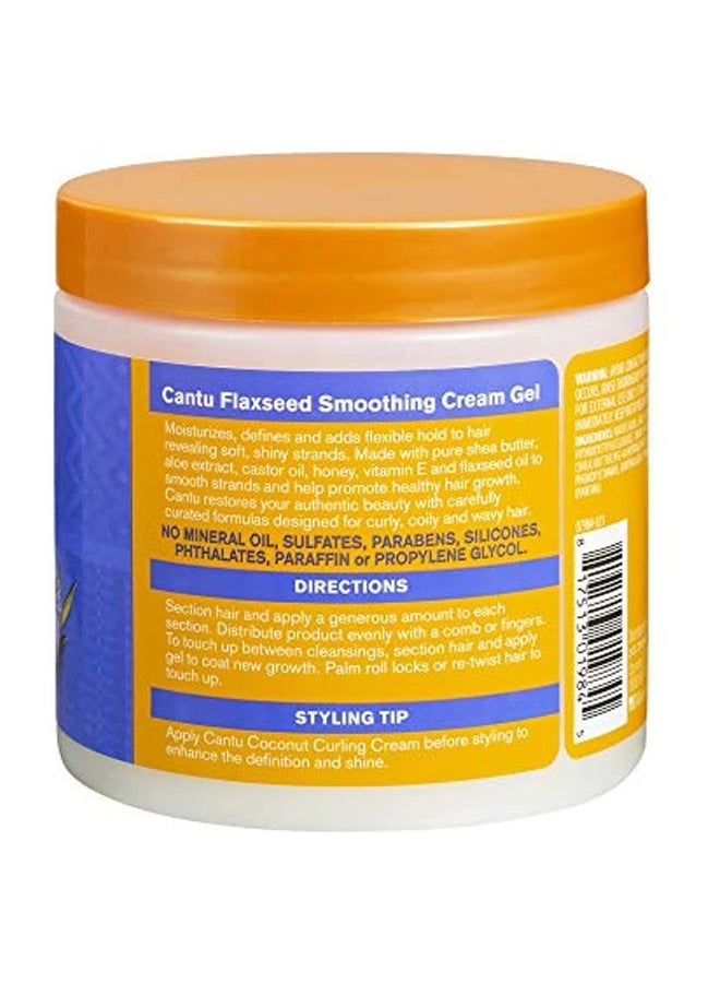 Flaxseed Smoothing Cream Gel White 453grams