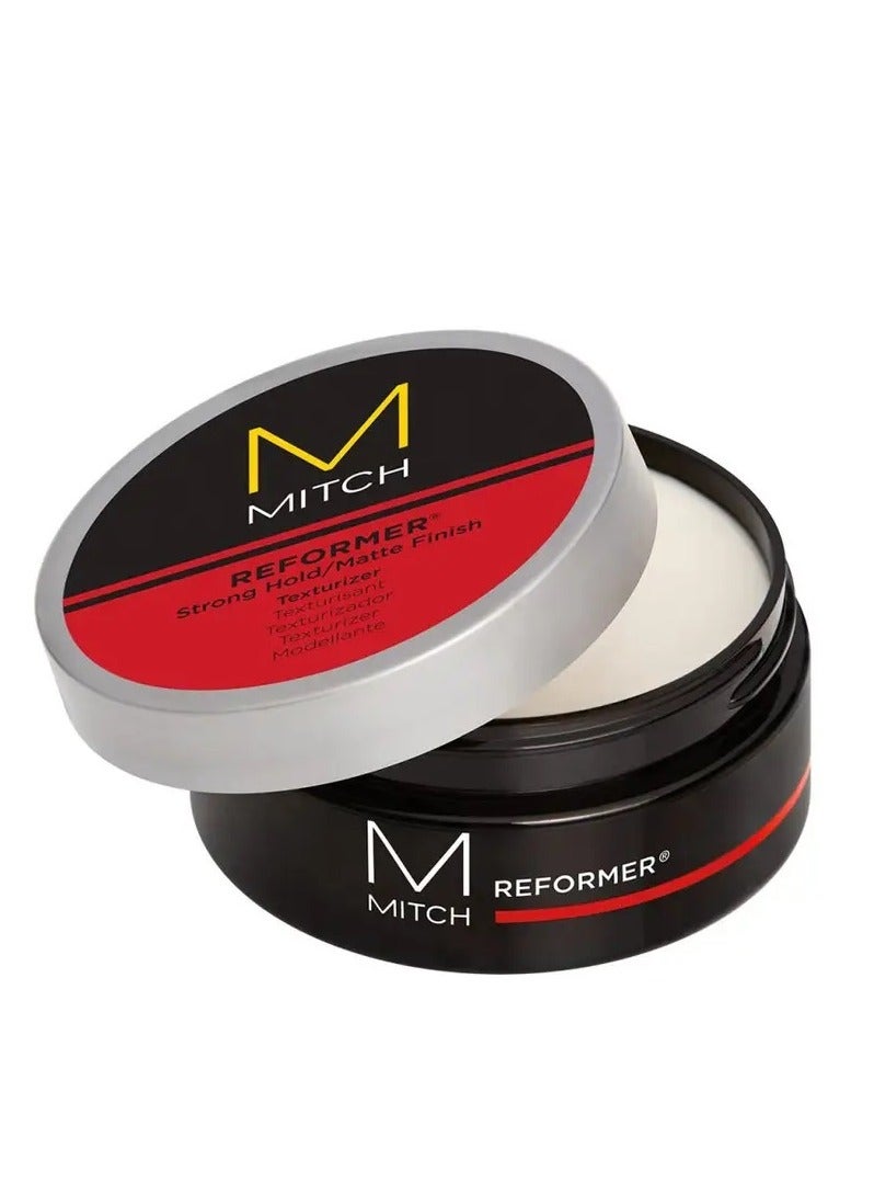 Mitch Reformer Texturizing Hair Putty Color Safe, Vegan, Paraben Free, Gluten Free, High Hold, Matte Finish