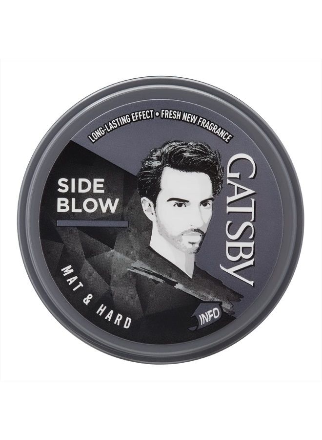 Gatsby Hair Styling Wax Matt & Hard 75g Grey