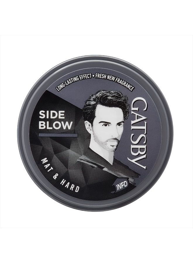 Gatsby Hair Styling Wax Matt & Hard 75g Grey