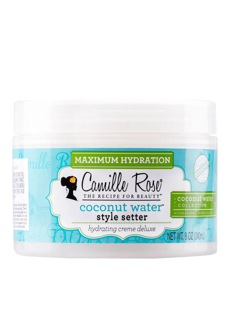 Coconut Water Style Setter Hydrating Creme Deluxe 8ounce