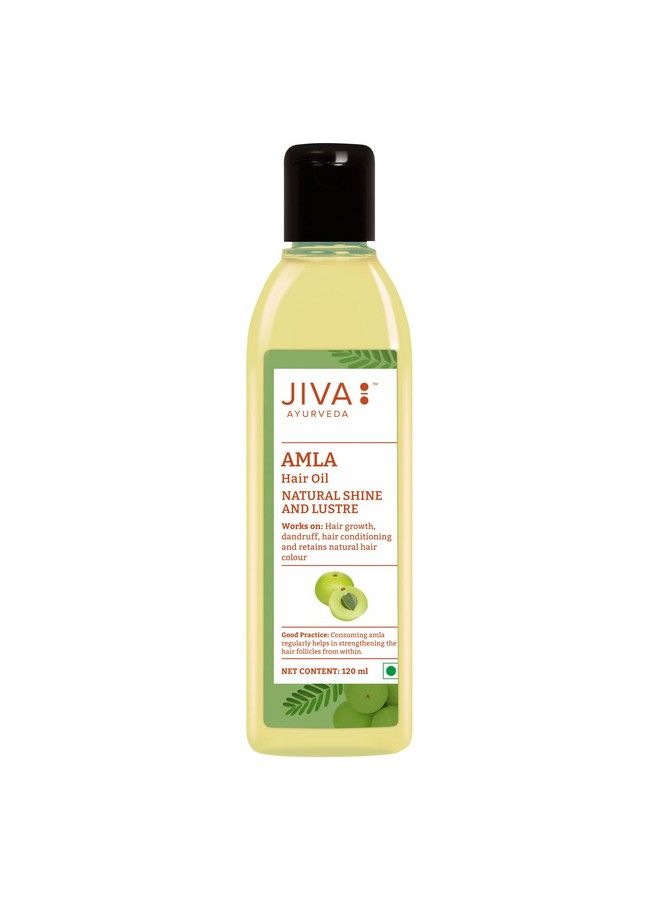 Amla Oil ; 100% Pure & Natural ; Helpsful In Hair Growth Hair Conditioning Retain Natural Hair Color 120 Ml (Pack Of 4)