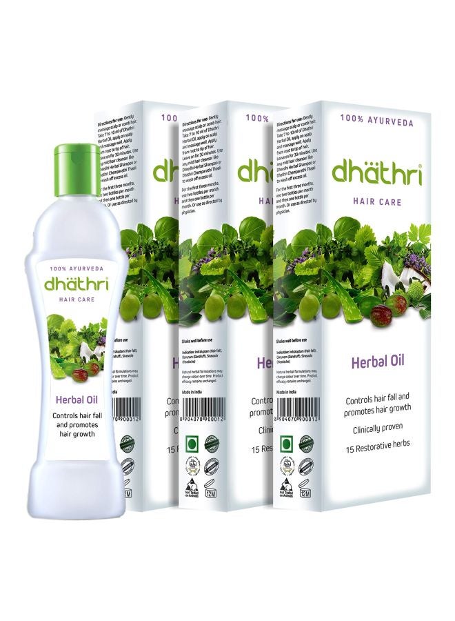 Pack Of 3 Hair Care Herbal Oil 100ml