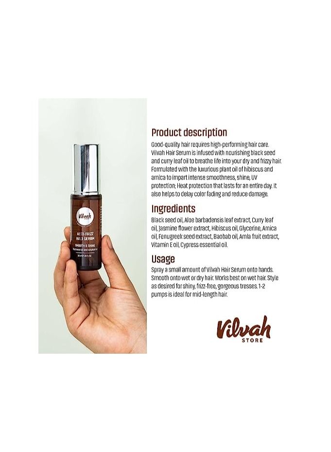 Vilvah Store Anti Frizz Hair Serum