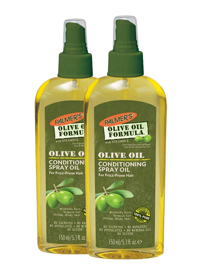 Pack Of 2 Olive Oil Conditioning Spray 2 x 150ml