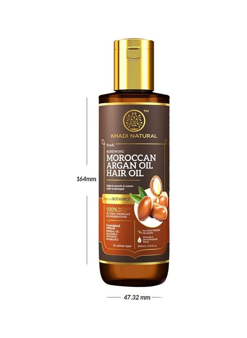 Khadi Natural Moroccan Argan Hair oil