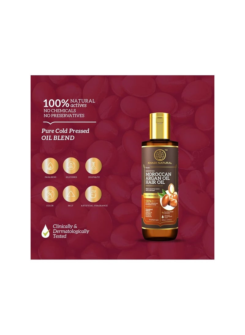 Khadi Natural Moroccan Argan Hair oil