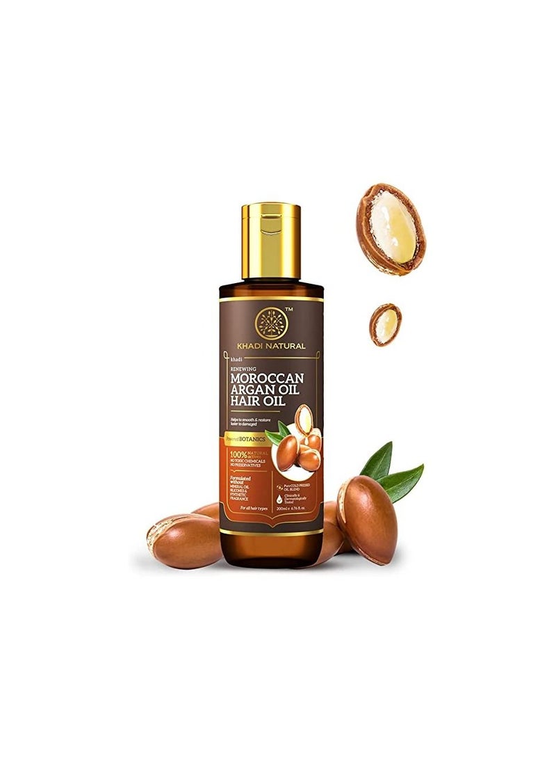 Khadi Natural Moroccan Argan Hair oil