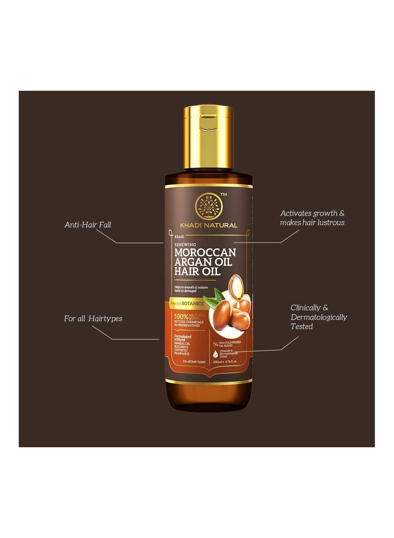 Khadi Natural Moroccan Argan Hair oil