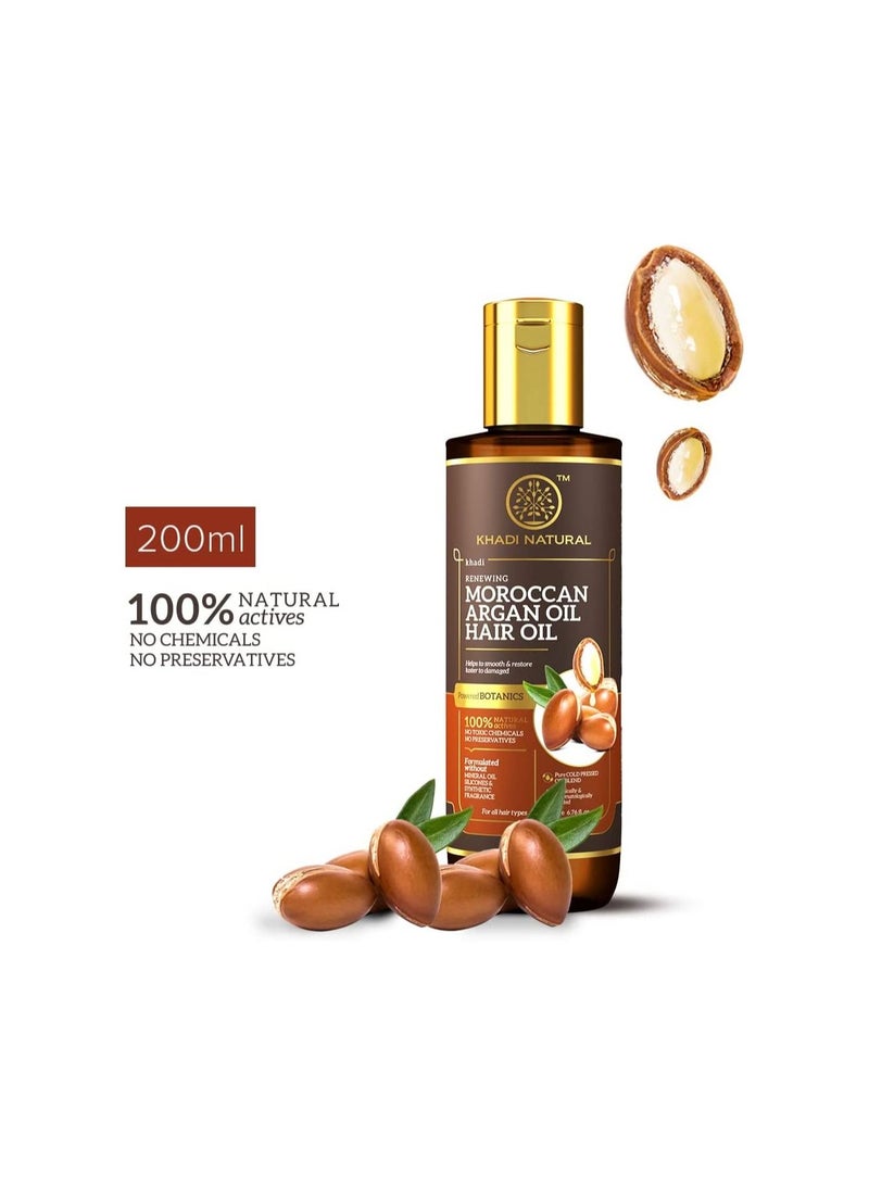 Khadi Natural Moroccan Argan Hair oil