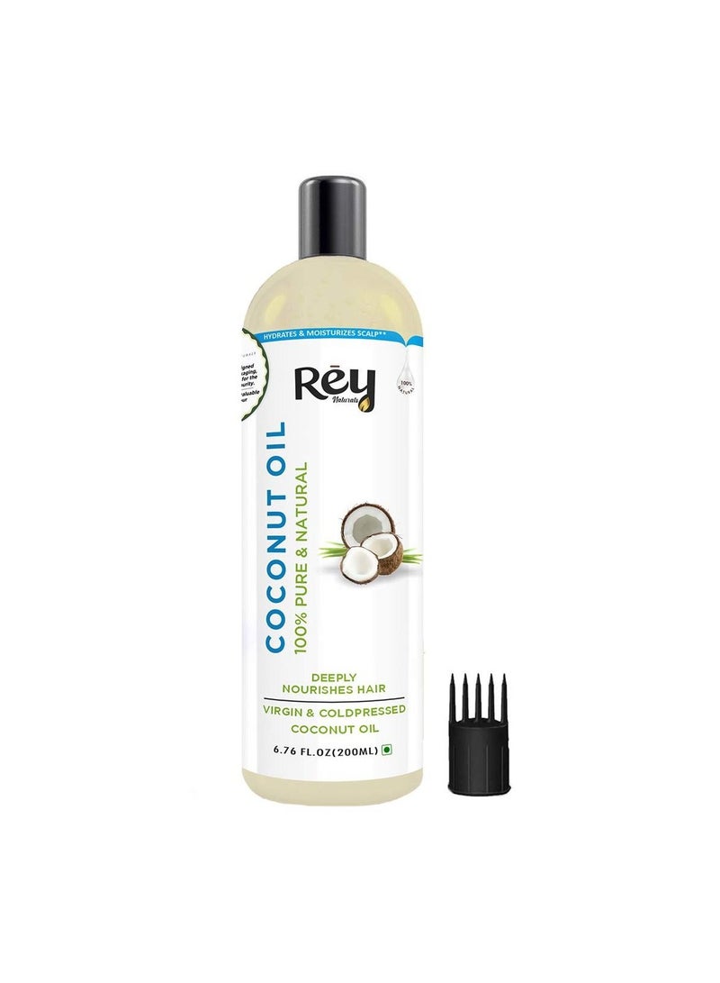 Coconut Oil  Virgin Coconut Oil Cold Pressed For Hair And Skin 200ml