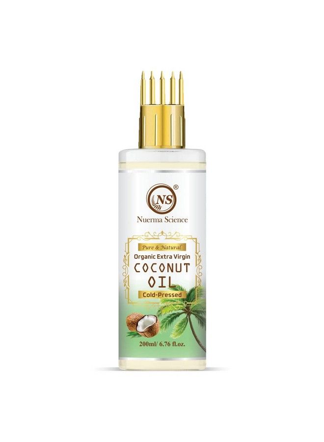 Extra Virgin Coconut Hair Oil With Comb Applicator For Healthy Strong More Deep Root Nourishment Hair200 Ml