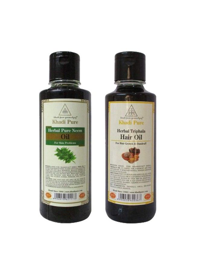 Neem & Triphala Hair Oil 210 Ml (Pack Of 2)