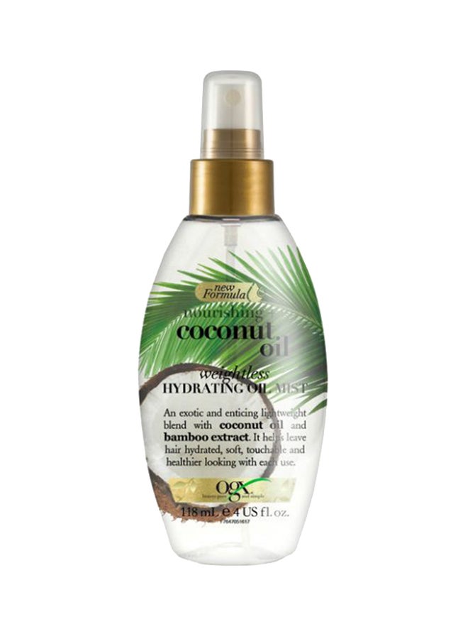 Coconut Hydrating Weightless Oil Mist