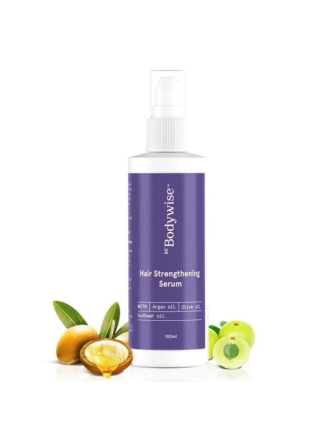 Hair Strengthening Serum Reduces Frizz Adds Natural Shine Nourishes & Strengthens 100Ml