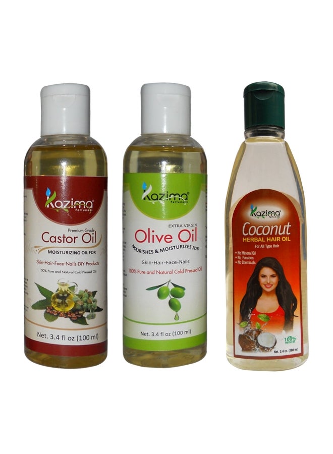 Pack Of 3 Hair Oil 100ml