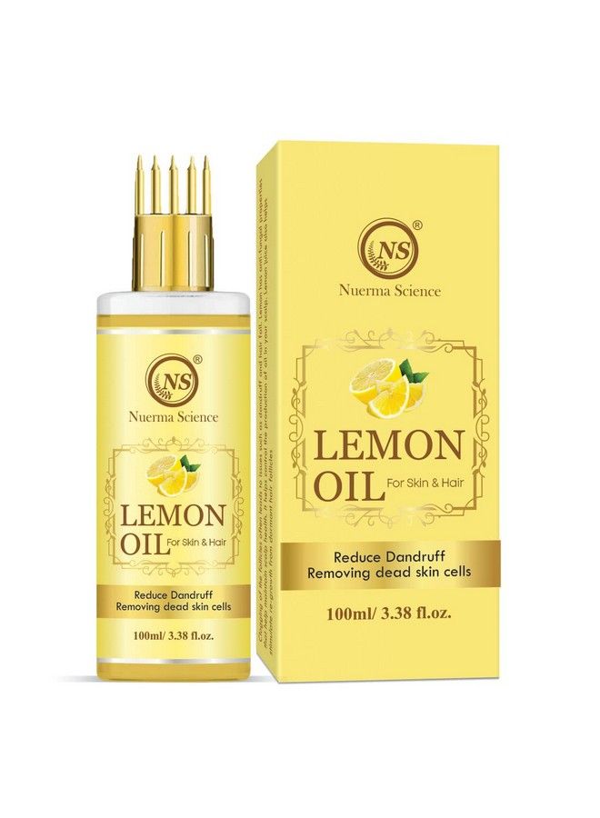 Lemon Oil With Comb Applicator For Healthy Strong More Deep Hair Care100 Ml