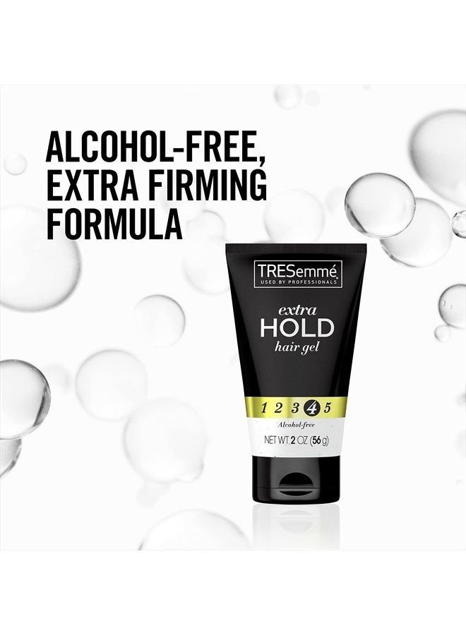 Two Hair Gel Extra Firm Control, White, 2 Oz