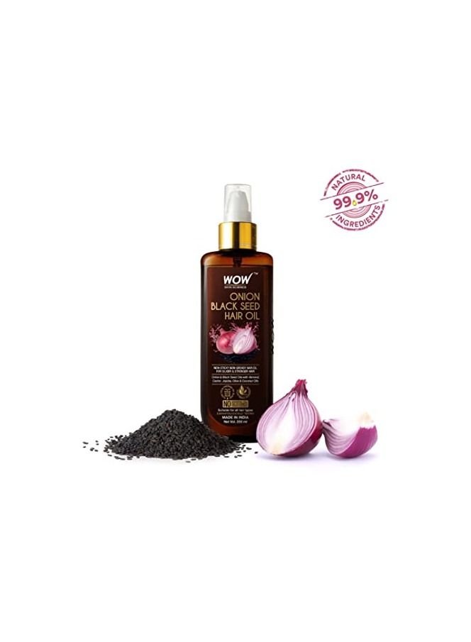 WOW Skin Science Onion Hair Oil for Hair Growth and Hair Fall Control