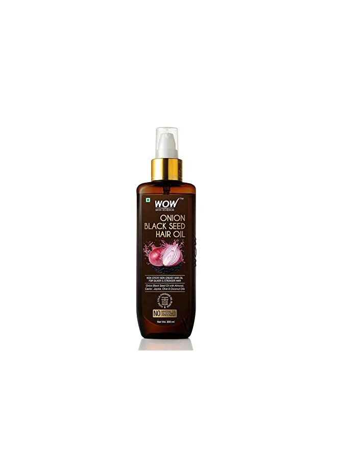 WOW Skin Science Onion Hair Oil for Hair Growth and Hair Fall Control