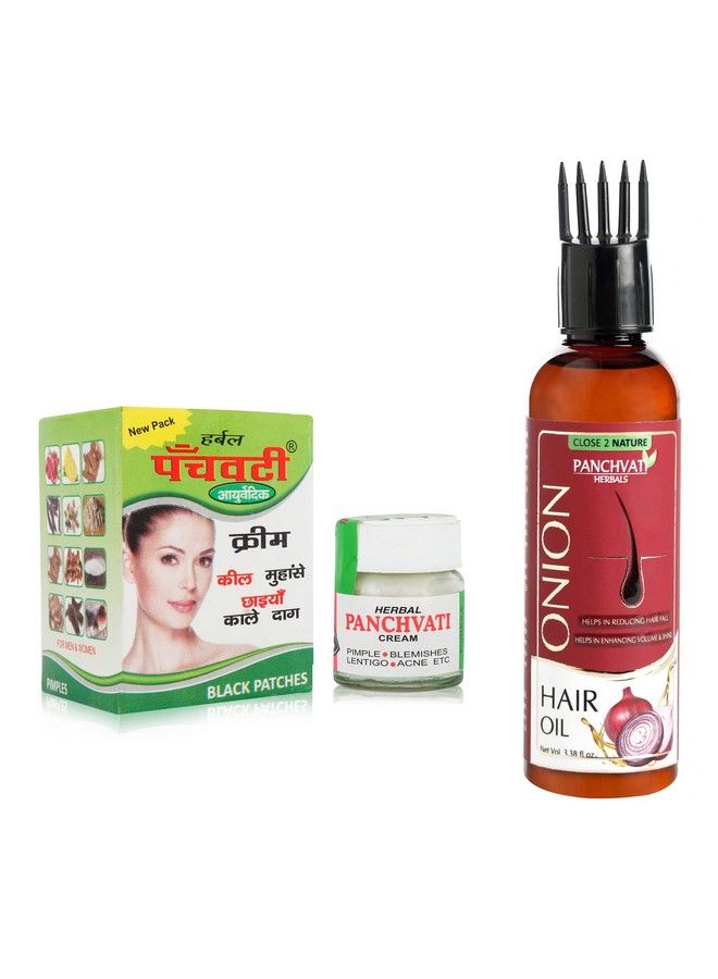 Acne Cream 10 Gm & Onion Hair Oil 100 Ml