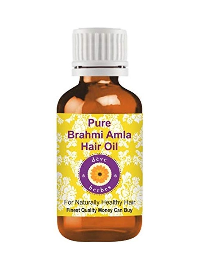 Pure Brahmi Amla Hair Oil Clear 100ml