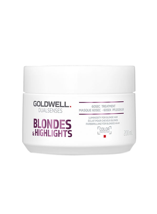 Dualsenses Blondes And Highlights 60Sec Treatment White 200ml