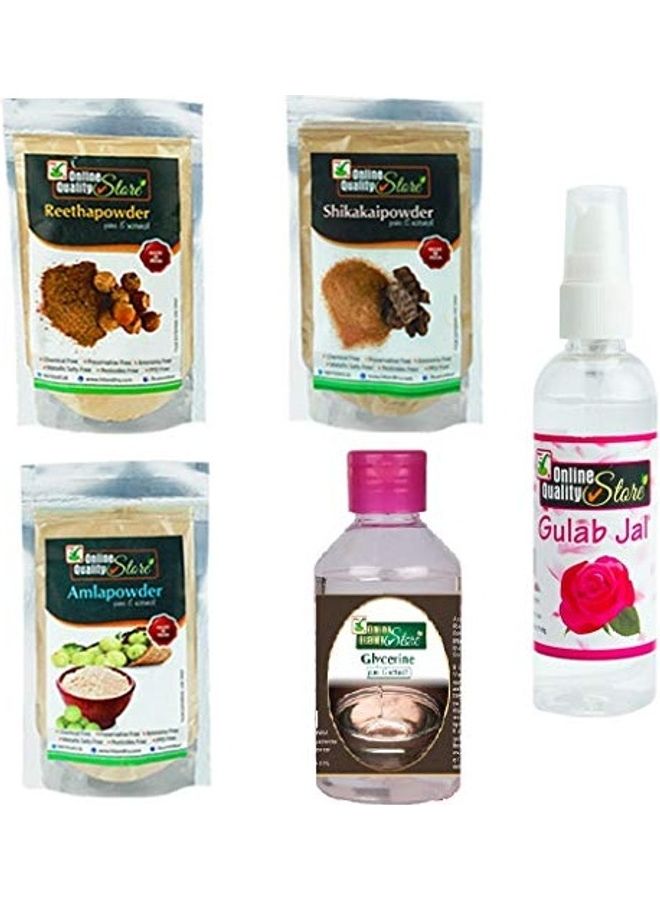 Powders For Hair And Oil Set 1.9685X6.2992X6.2992inch