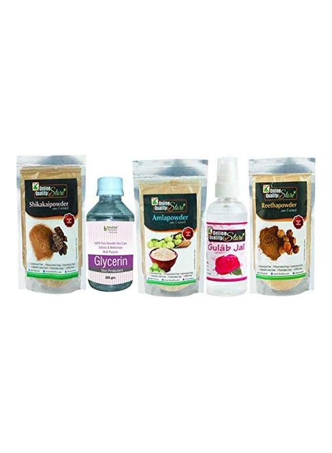 Powders For Hair And Oil Set 1.9685X6.2992X6.2992inch